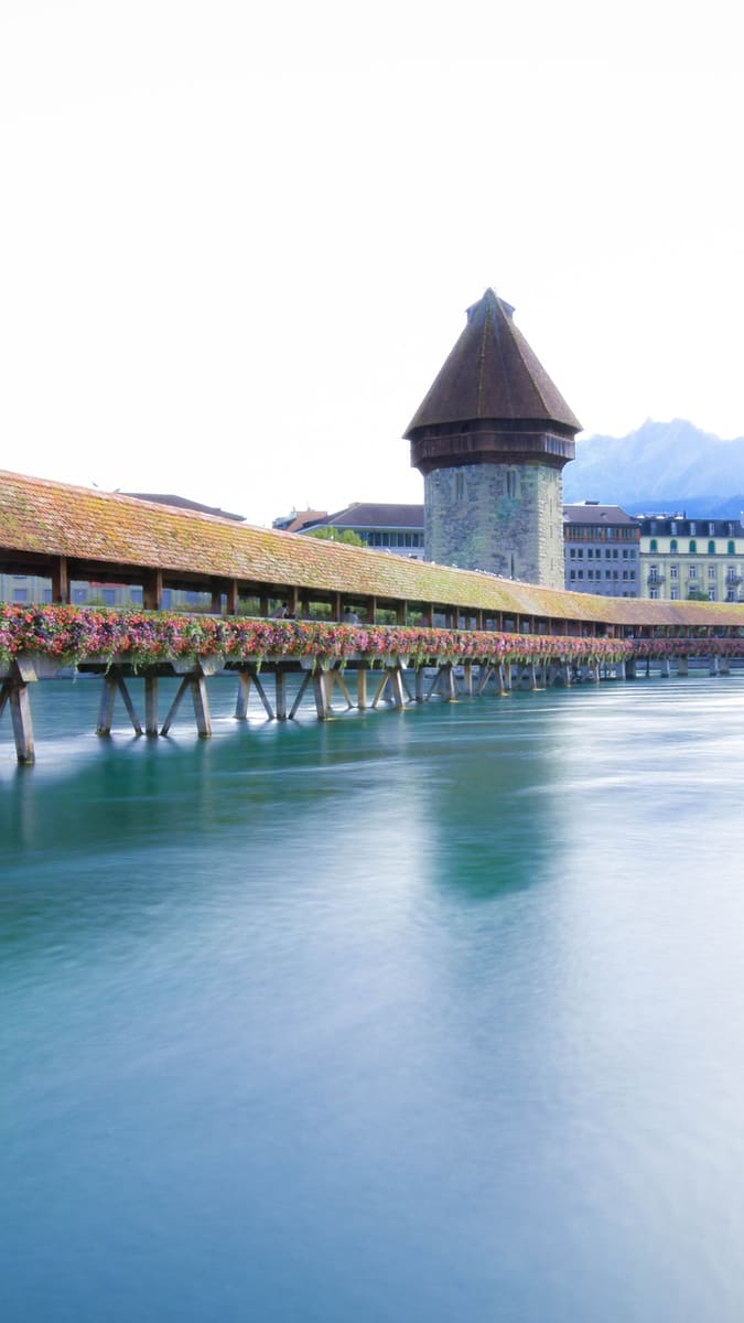 Kapellbrucke Bridge — Switzerland