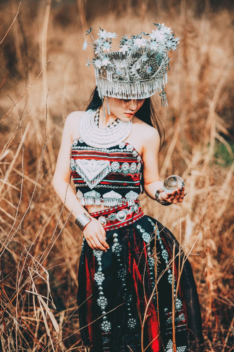 Woman in Headdress — Taiwan