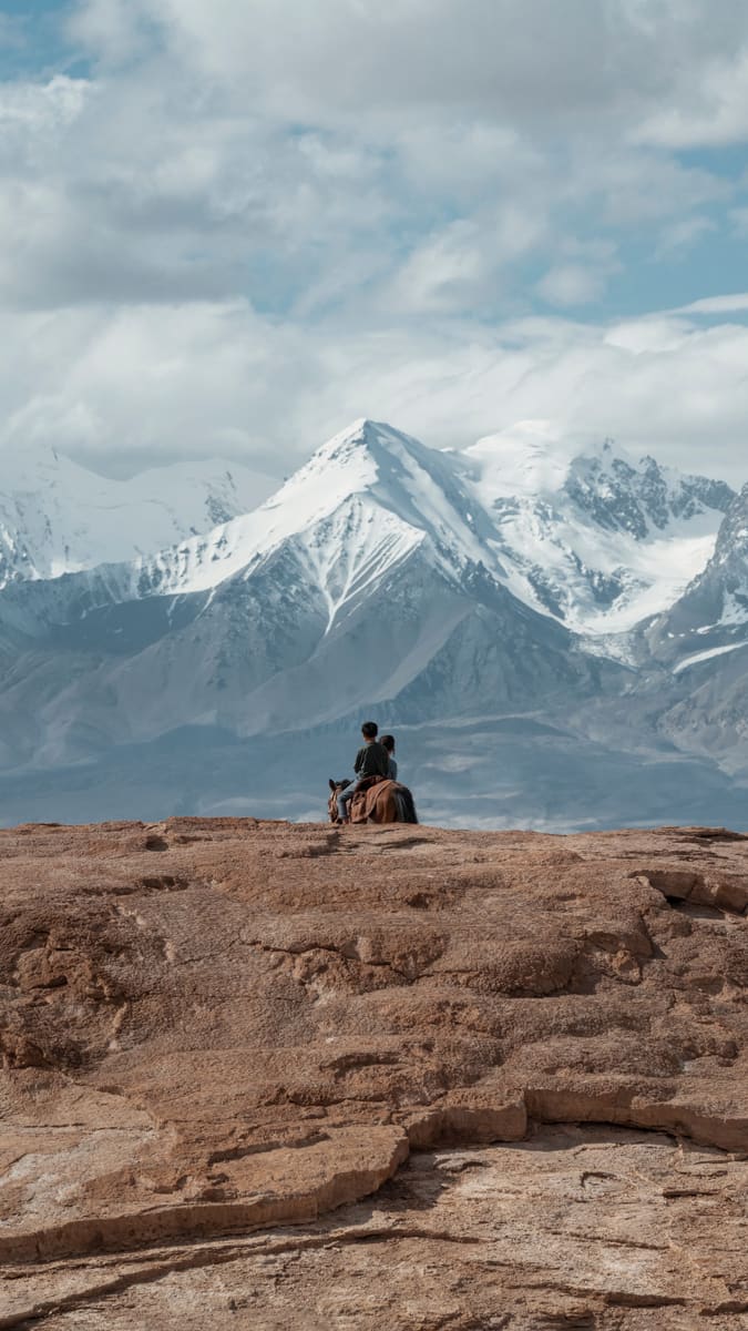 Snow-Capped Peaks — Tajikistan