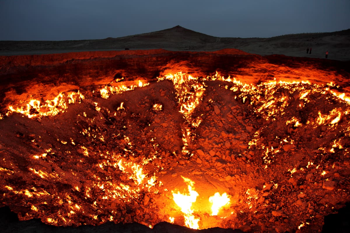 Darvaza Gas Crater — Turkmenistan