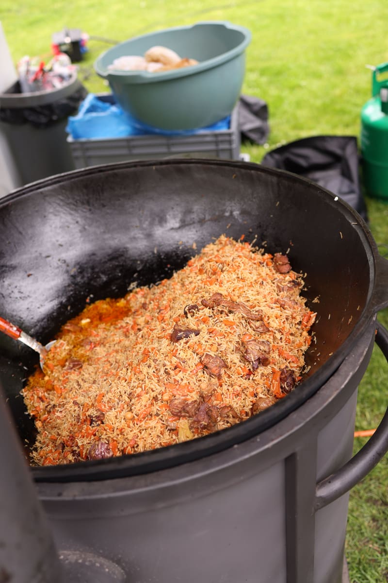 Plov in a Cauldron — Turkmenistan