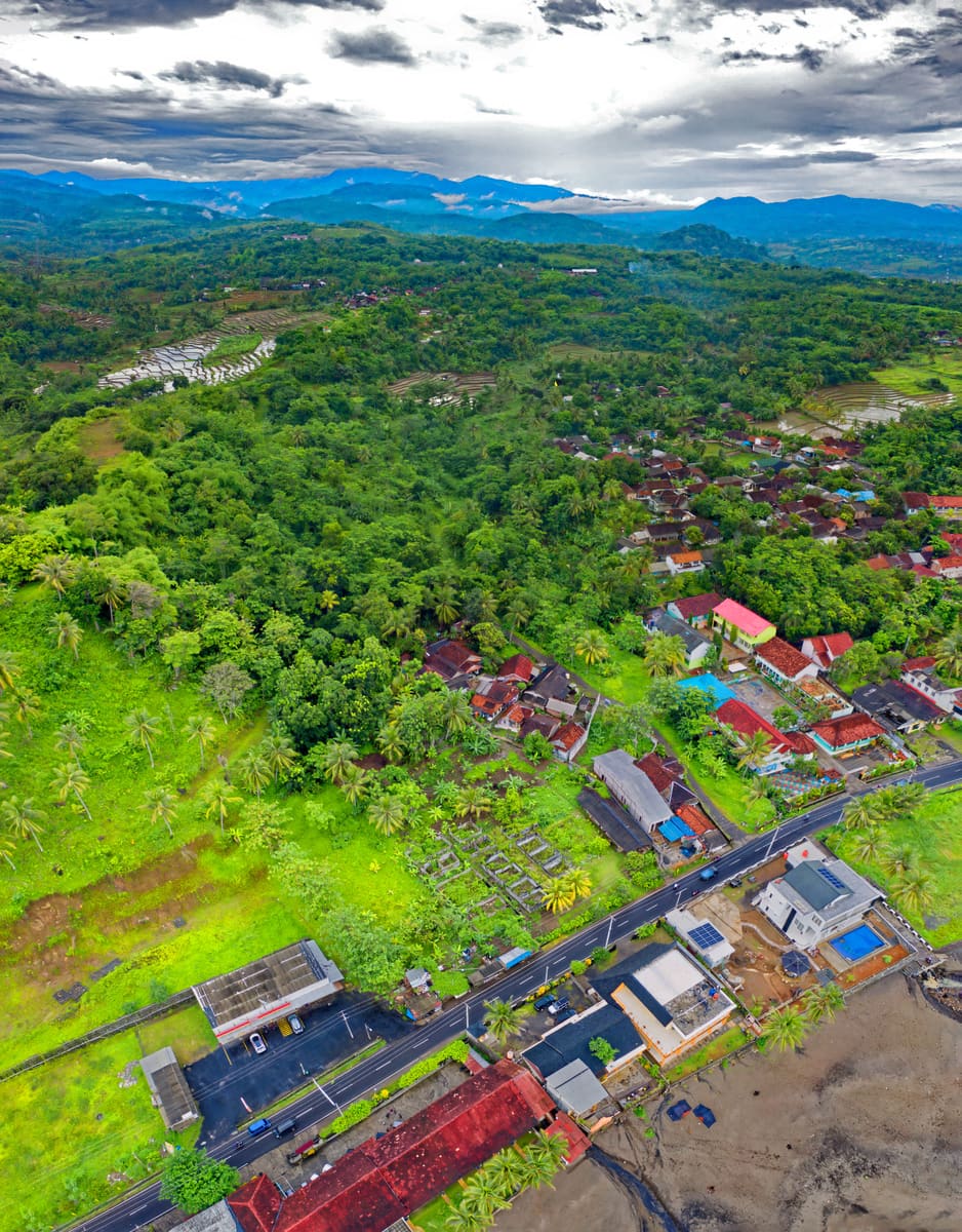 Houses from Above — Vanuatu