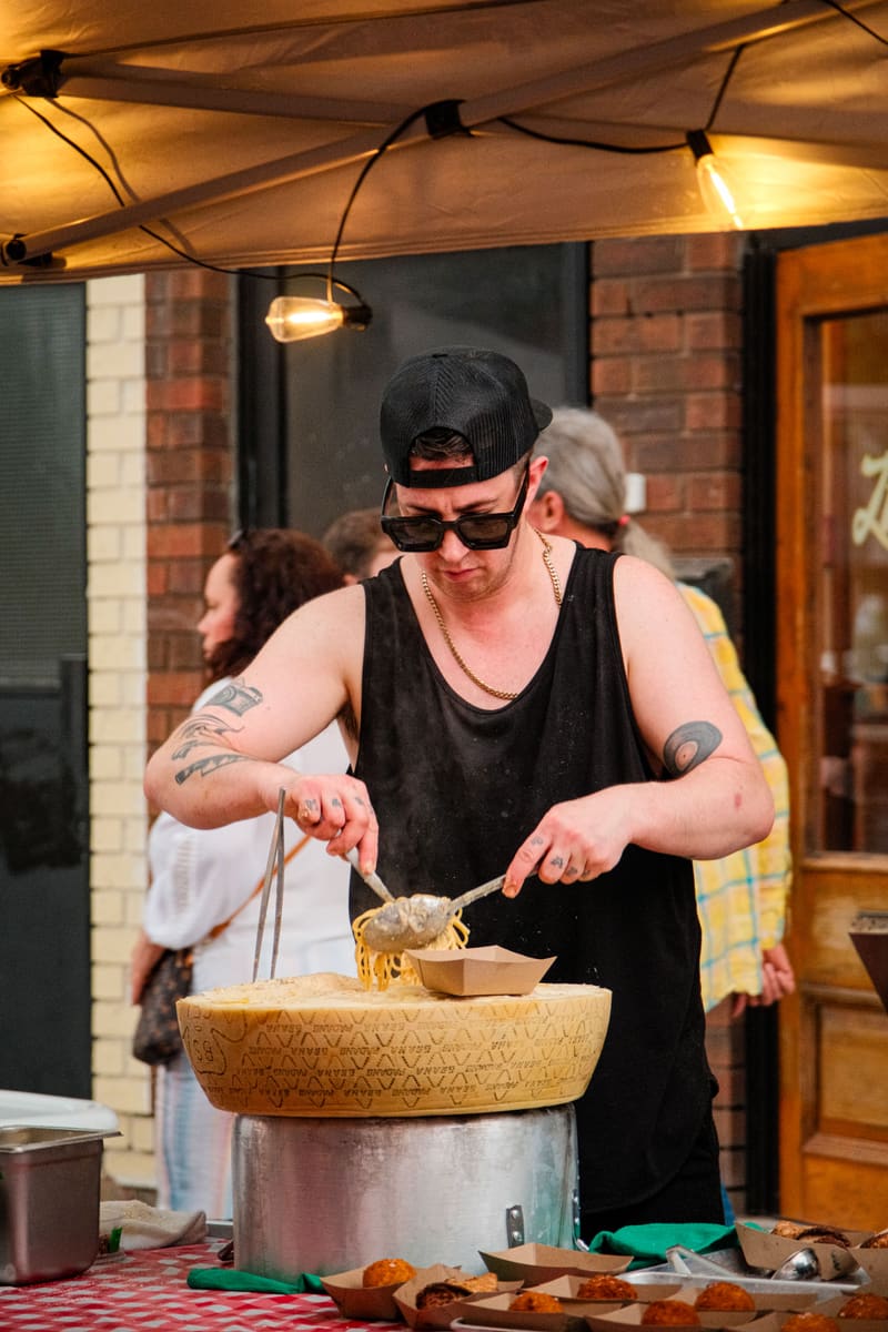 Cheese Wheel Pasta — Vatican City