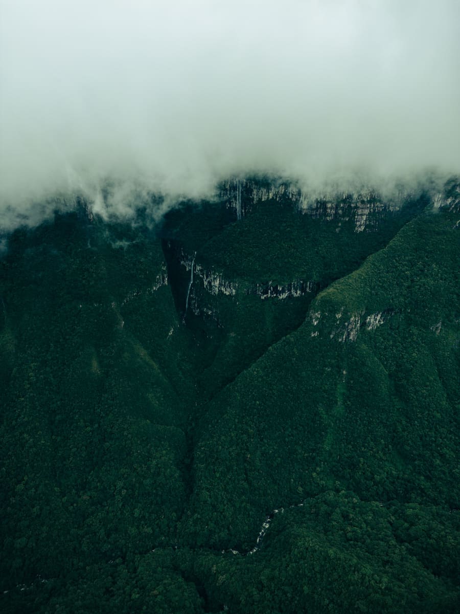 Cloud-Covered Mountains — Venezuela